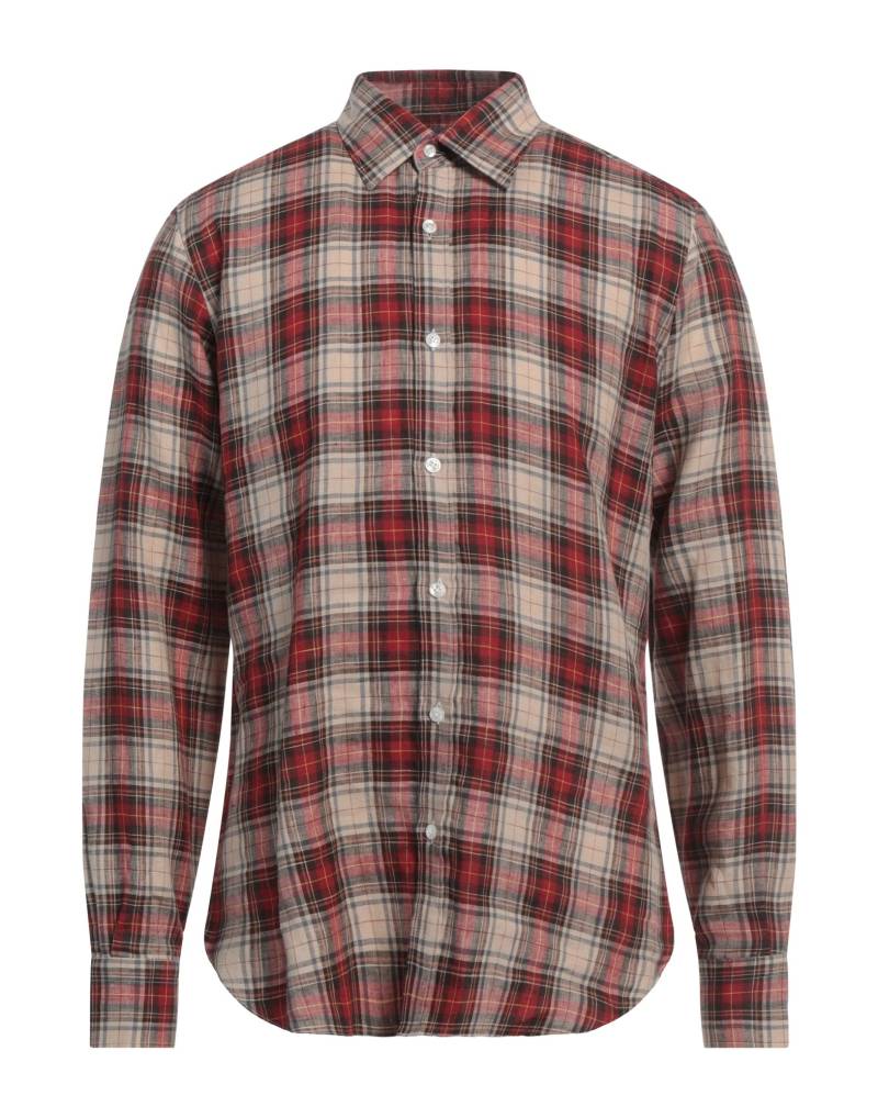 BARBA Napoli Hemd Herren Rot von BARBA Napoli