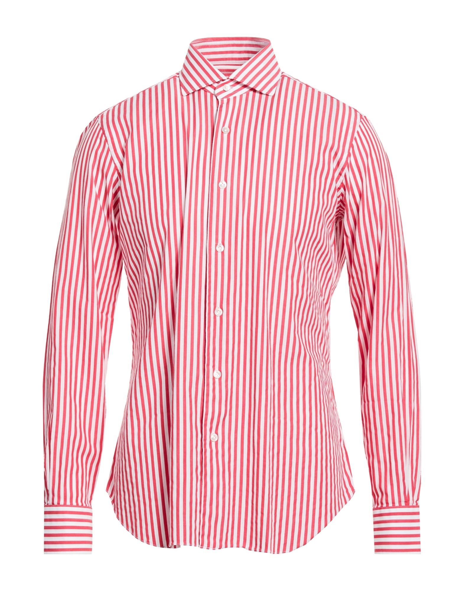 BARBA Napoli Hemd Herren Rot von BARBA Napoli