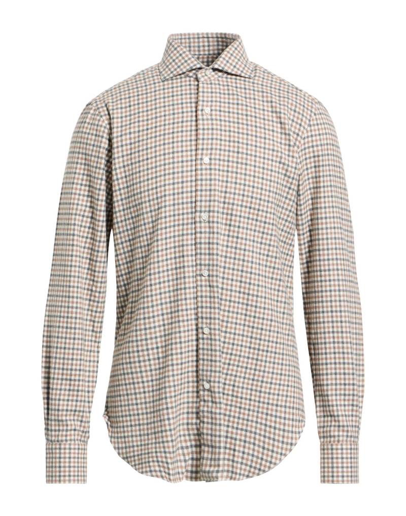 BARBA Napoli Hemd Herren Sand von BARBA Napoli