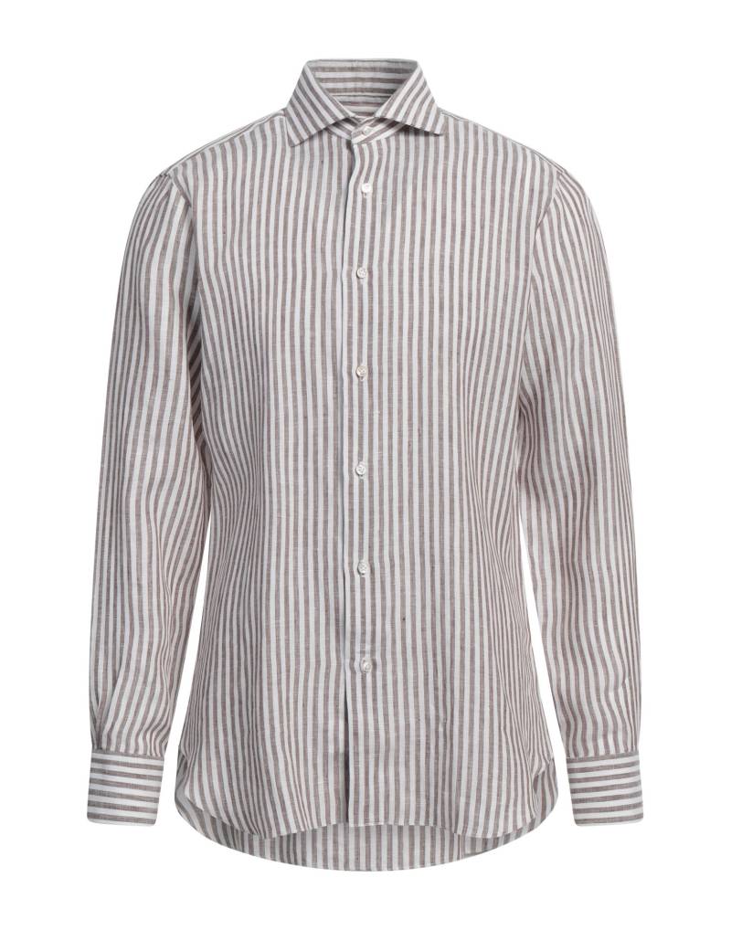 BARBA Napoli Hemd Herren Sand von BARBA Napoli