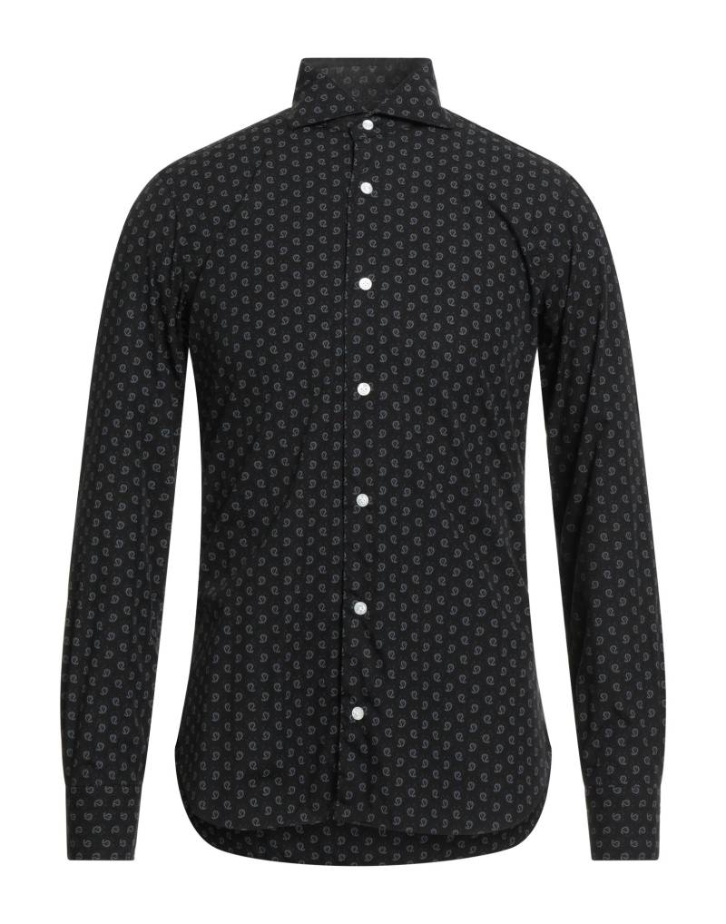 DANDYLIFE by BARBA Napoli Hemd Herren Schwarz von DANDYLIFE by BARBA Napoli