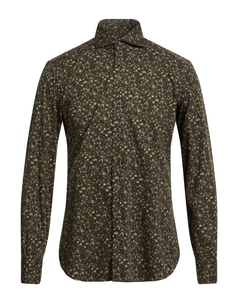 BARBA Napoli Hemd Herren Schwarz von BARBA Napoli