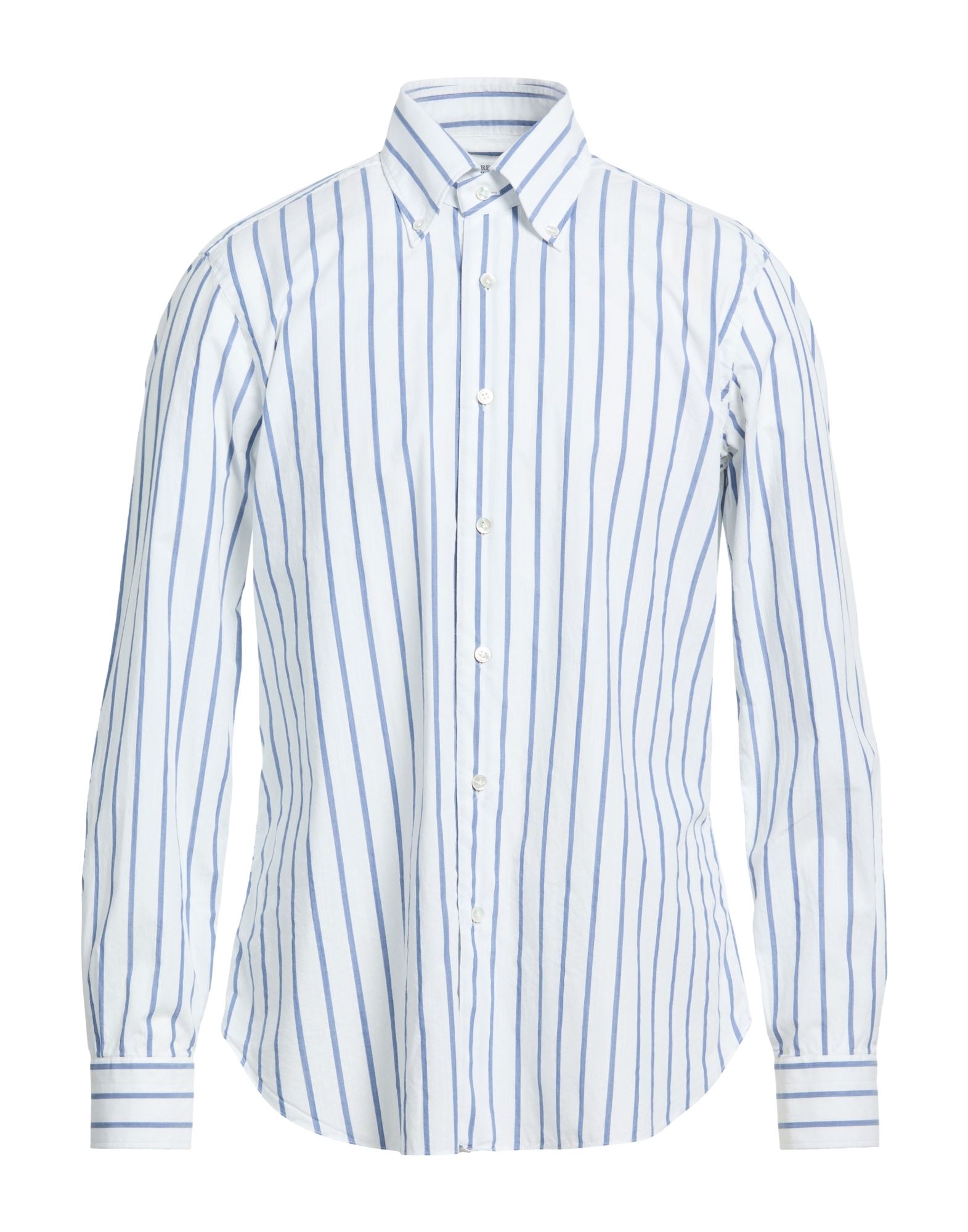 BARBA Napoli Hemd Herren Taubenblau von BARBA Napoli