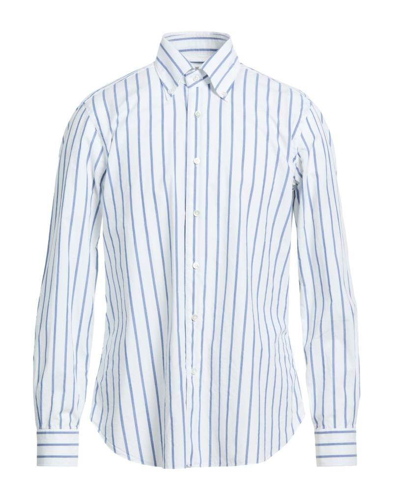 BARBA Napoli Hemd Herren Taubenblau von BARBA Napoli