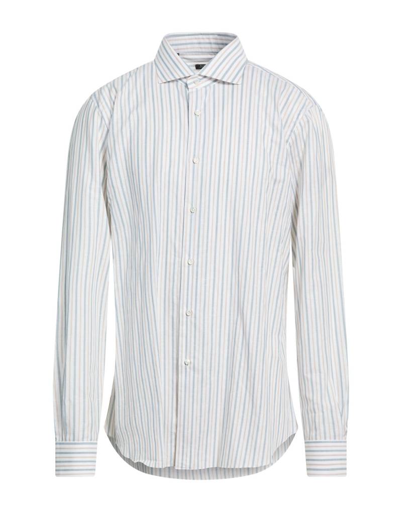 BARBA Napoli Hemd Herren Taubenblau von BARBA Napoli