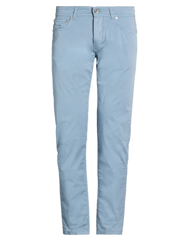BARBA Napoli Hose Herren Taubenblau von BARBA Napoli