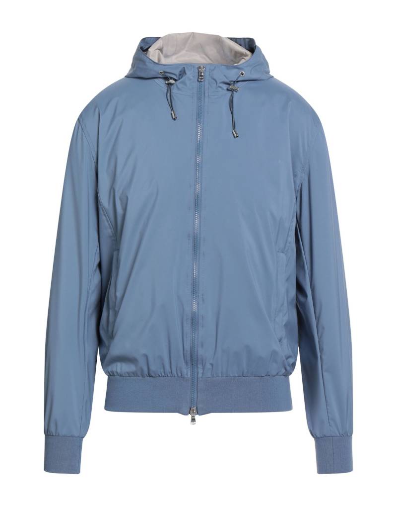 BARBA Napoli Jacke & Anorak Herren Blaugrau von BARBA Napoli