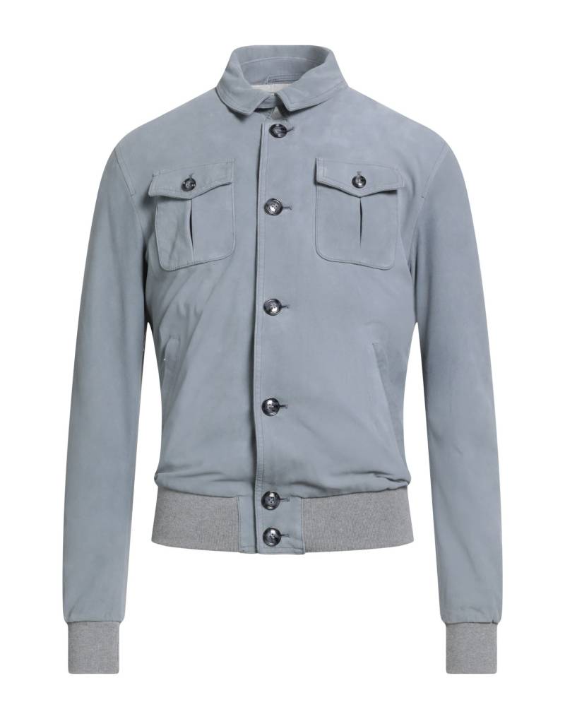 BARBA Napoli Jacke & Anorak Herren Taubenblau von BARBA Napoli