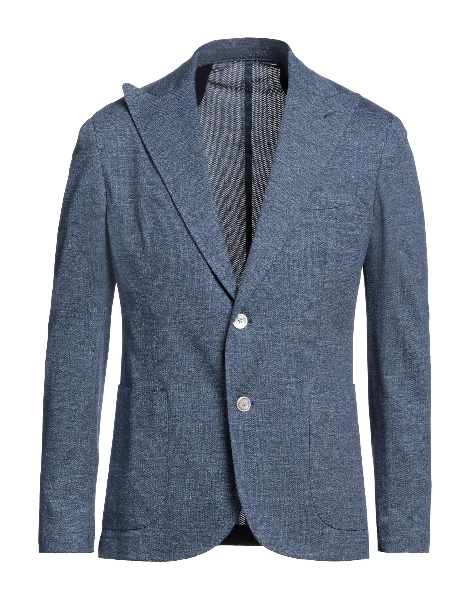 BARBA Napoli Blazer Herren Taubenblau von BARBA Napoli