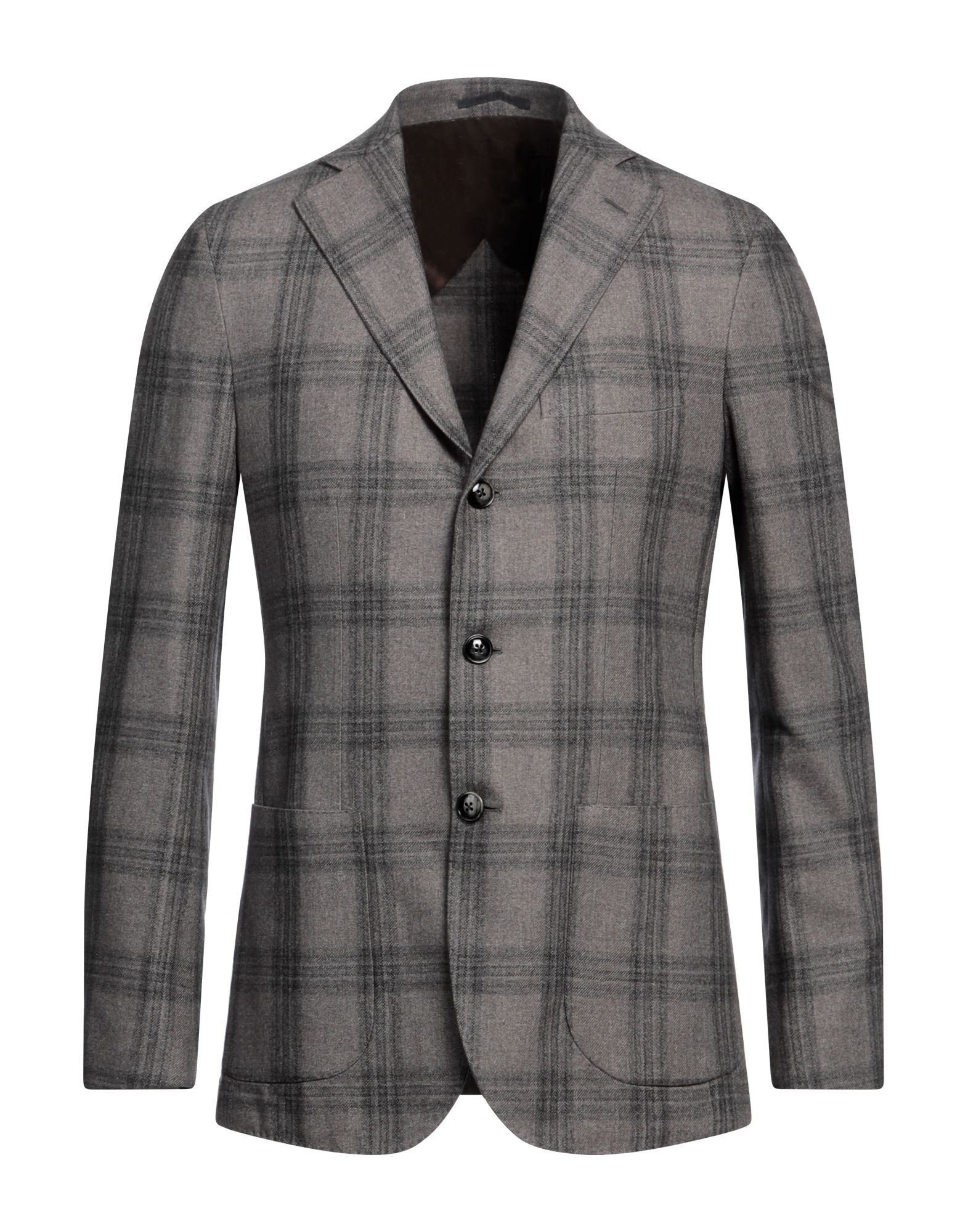 BARBA Napoli Blazer Herren Taubengrau von BARBA Napoli