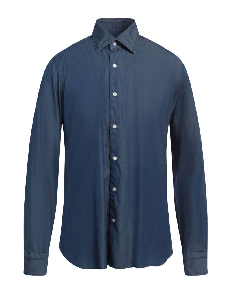 BARBA Napoli Jeanshemd Herren Blau BARBA Napoli Jeanshemd Herren Blau von BARBA Napoli