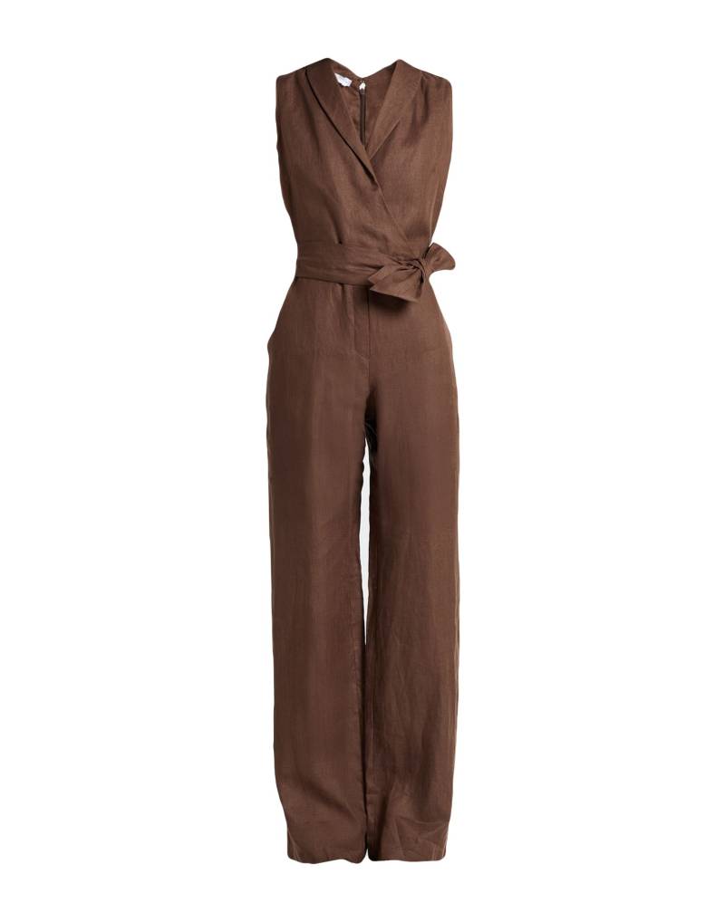 BARBA Napoli Jumpsuit Damen Schokobraun von BARBA Napoli