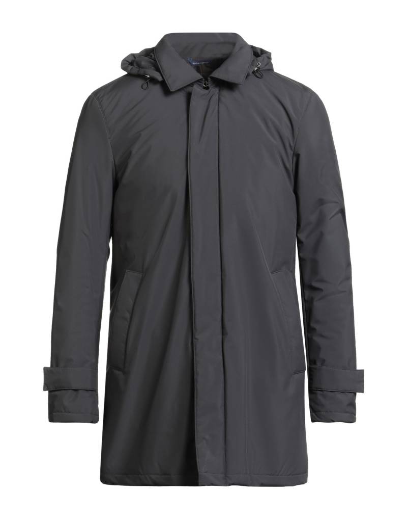 BARBA Napoli Mantel Herren Schwarz von BARBA Napoli