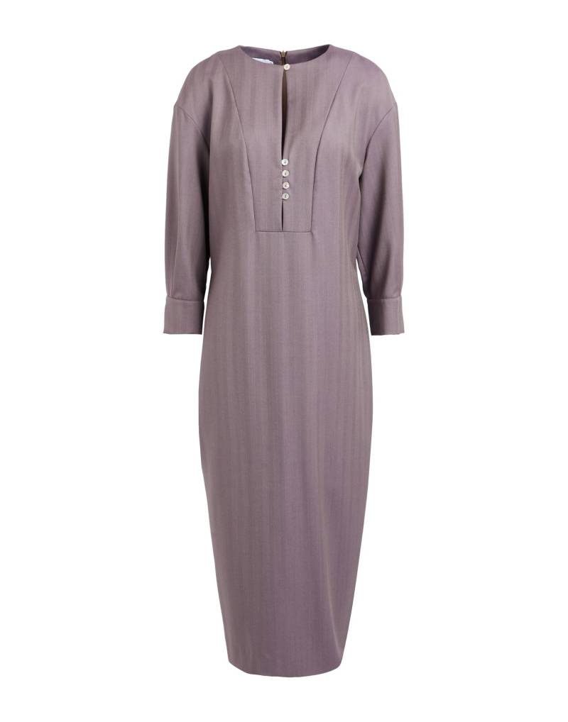 BARBA Napoli Midi-kleid Damen Pflaume von BARBA Napoli