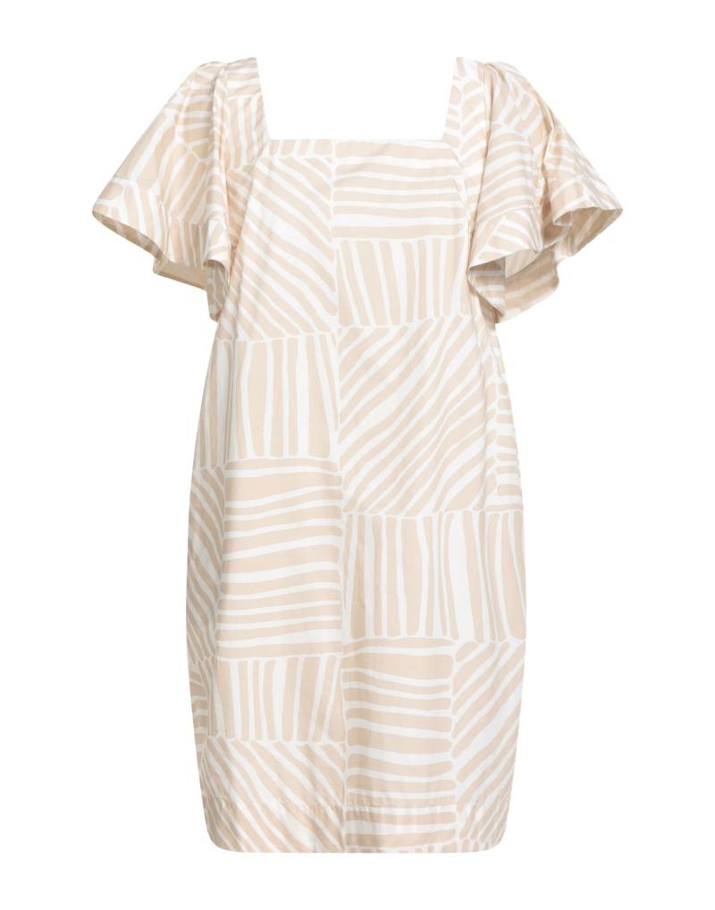 BARBA Napoli Mini-kleid Damen Beige von BARBA Napoli