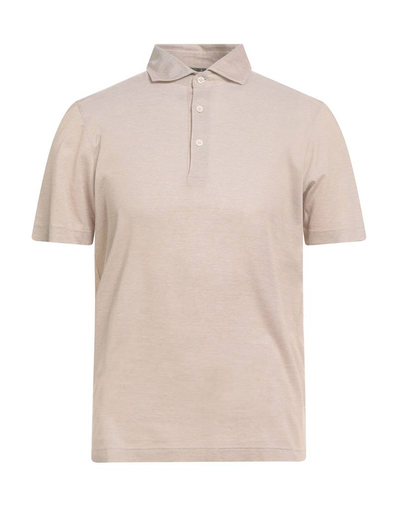 BARBA Napoli Poloshirt Herren Sand von BARBA Napoli