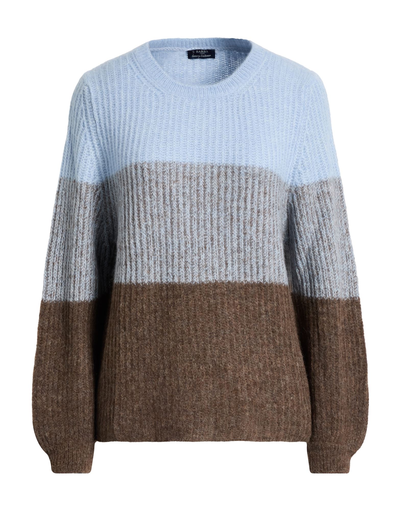 BARBA Napoli Pullover Damen Hellblau BARBA Napoli Pullover Damen Hellblau von BARBA Napoli