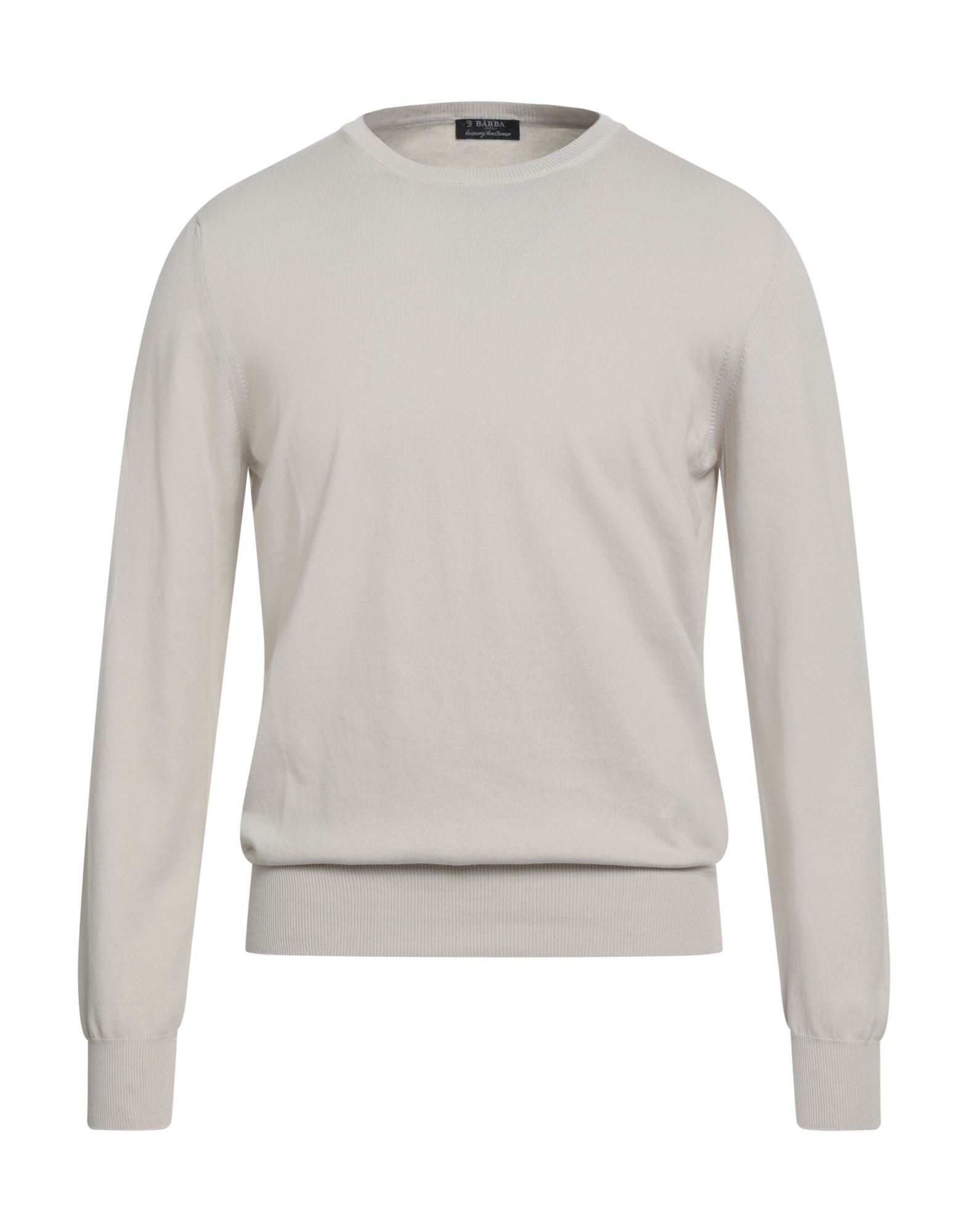 BARBA Napoli Pullover Herren Beige von BARBA Napoli
