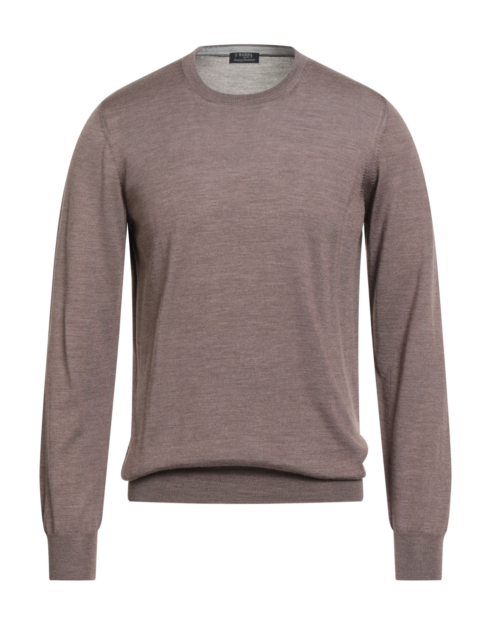 BARBA Napoli Pullover Herren Braun von BARBA Napoli