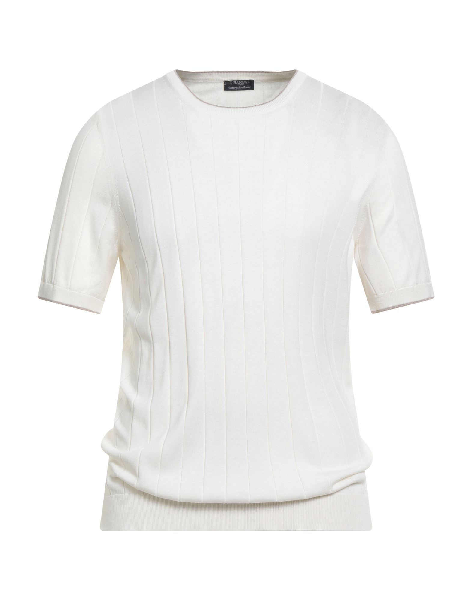 BARBA Napoli Pullover Herren Elfenbein von BARBA Napoli