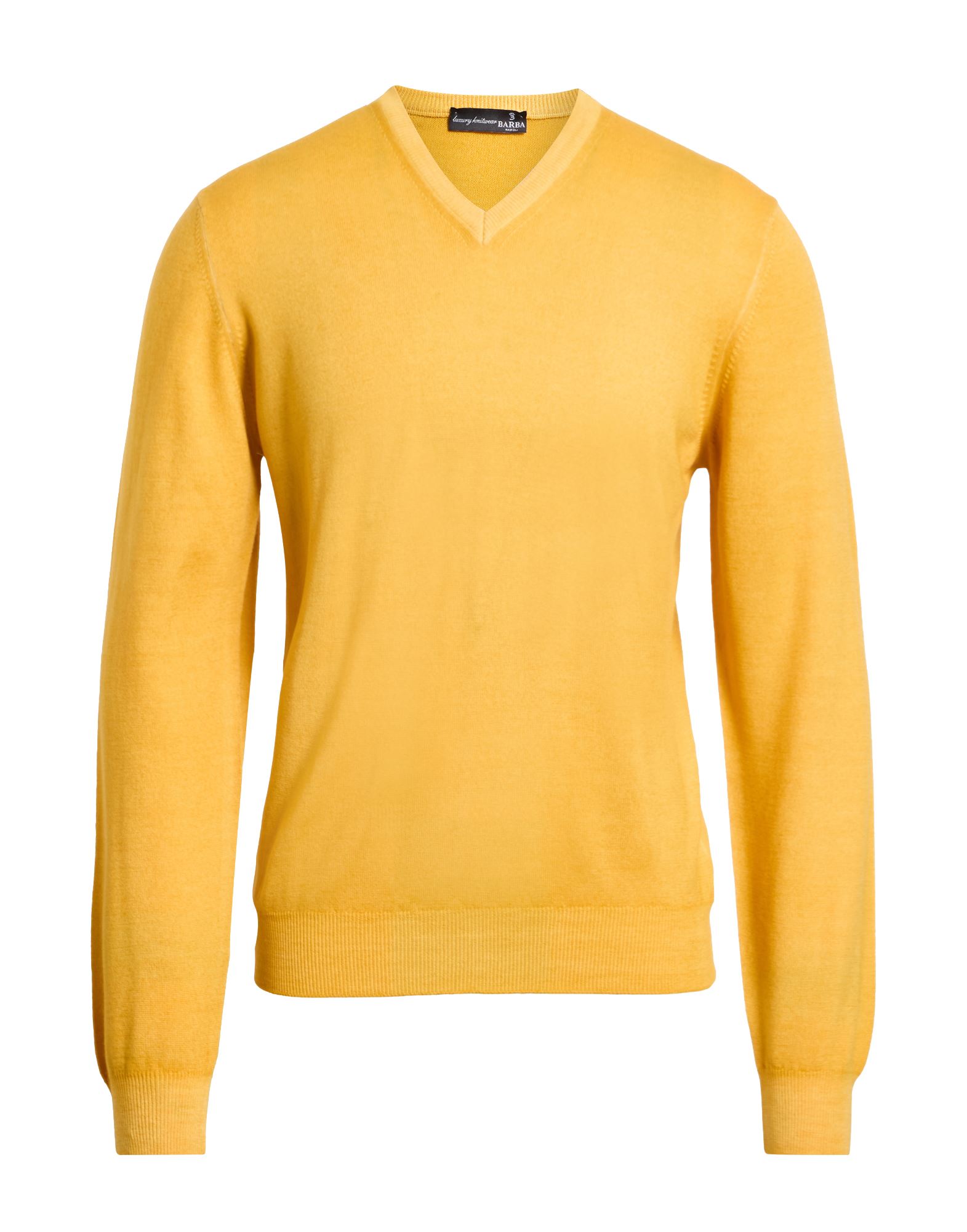 BARBA Napoli Pullover Herren Gelb BARBA Napoli Pullover Herren Gelb von BARBA Napoli
