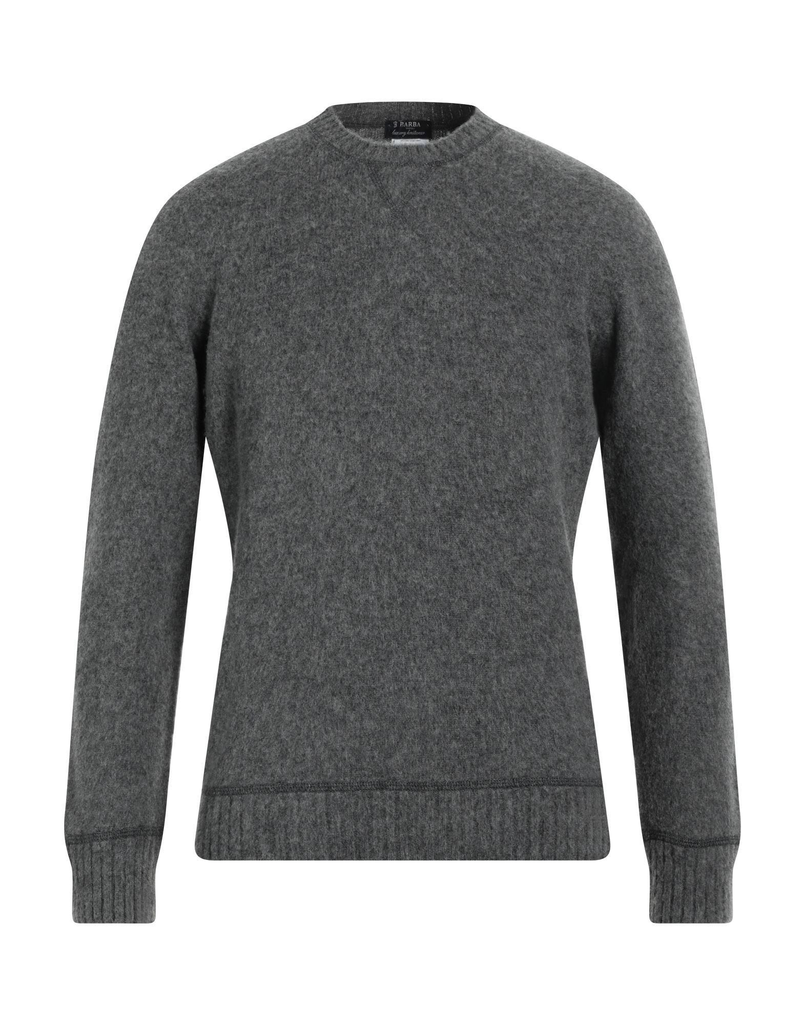 BARBA Napoli Pullover Herren Grau von BARBA Napoli