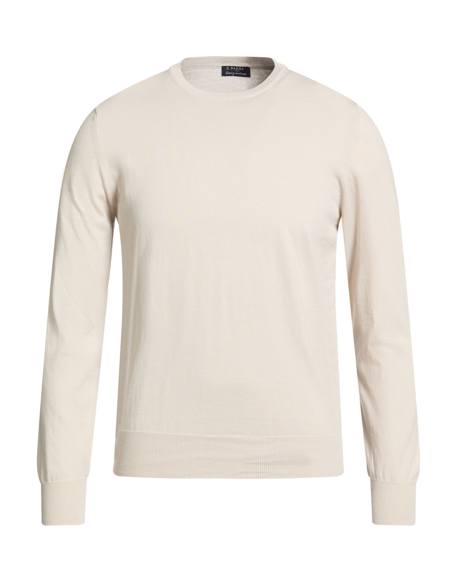 BARBA Napoli Pullover Herren Hellgrau von BARBA Napoli