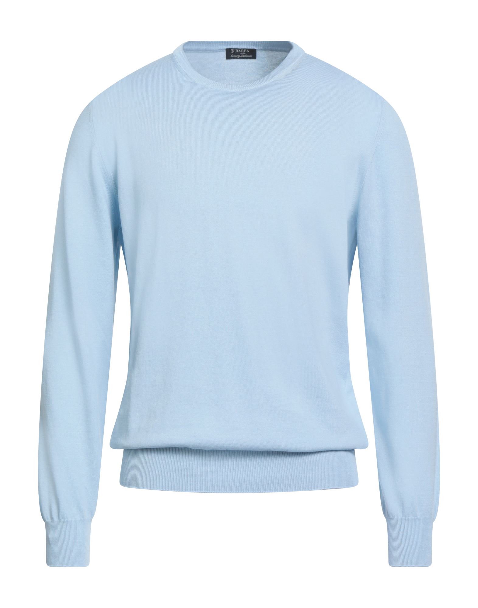 BARBA Napoli Pullover Herren Himmelblau von BARBA Napoli