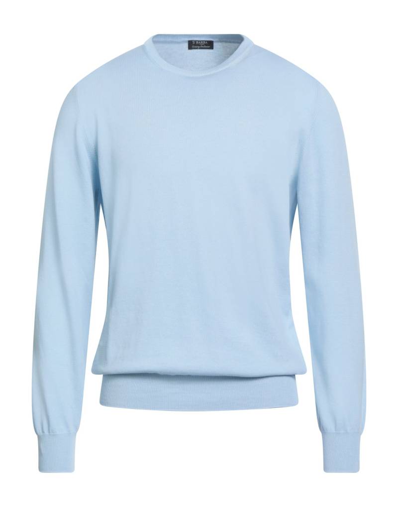 BARBA Napoli Pullover Herren Himmelblau von BARBA Napoli