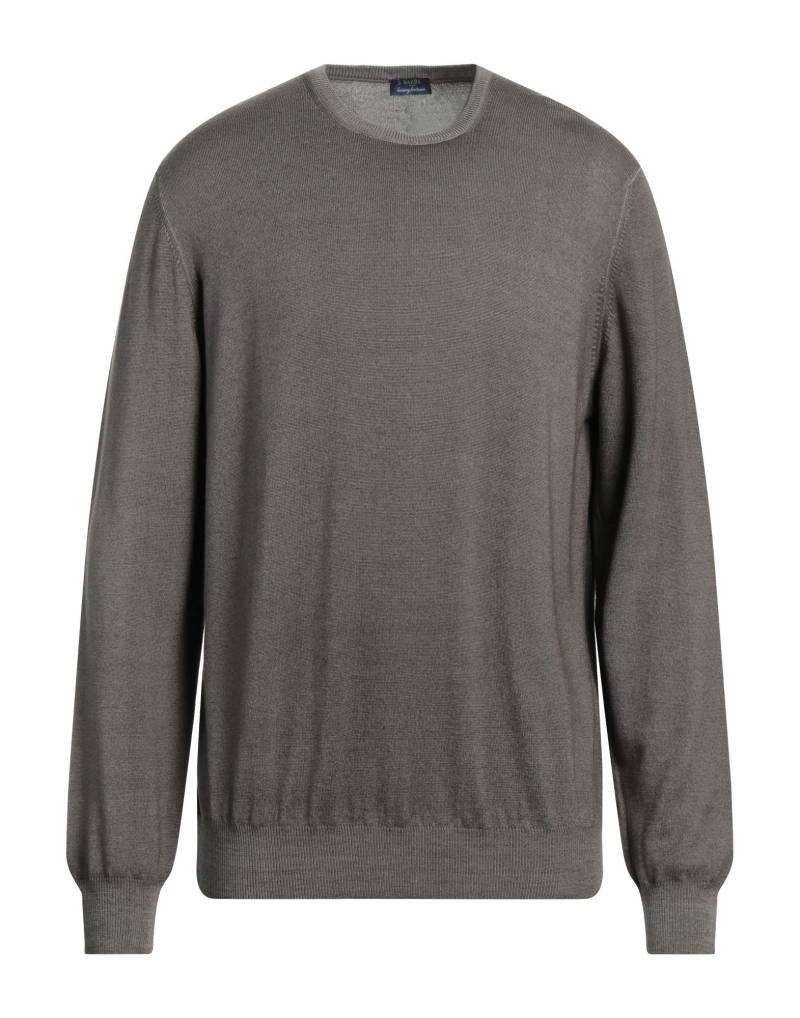 BARBA Napoli Pullover Herren Maulwurfsgrau von BARBA Napoli