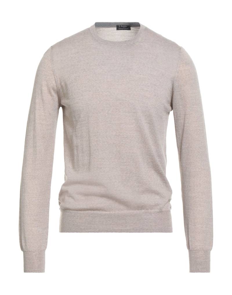 BARBA Napoli Pullover Herren Maulwurfsgrau von BARBA Napoli