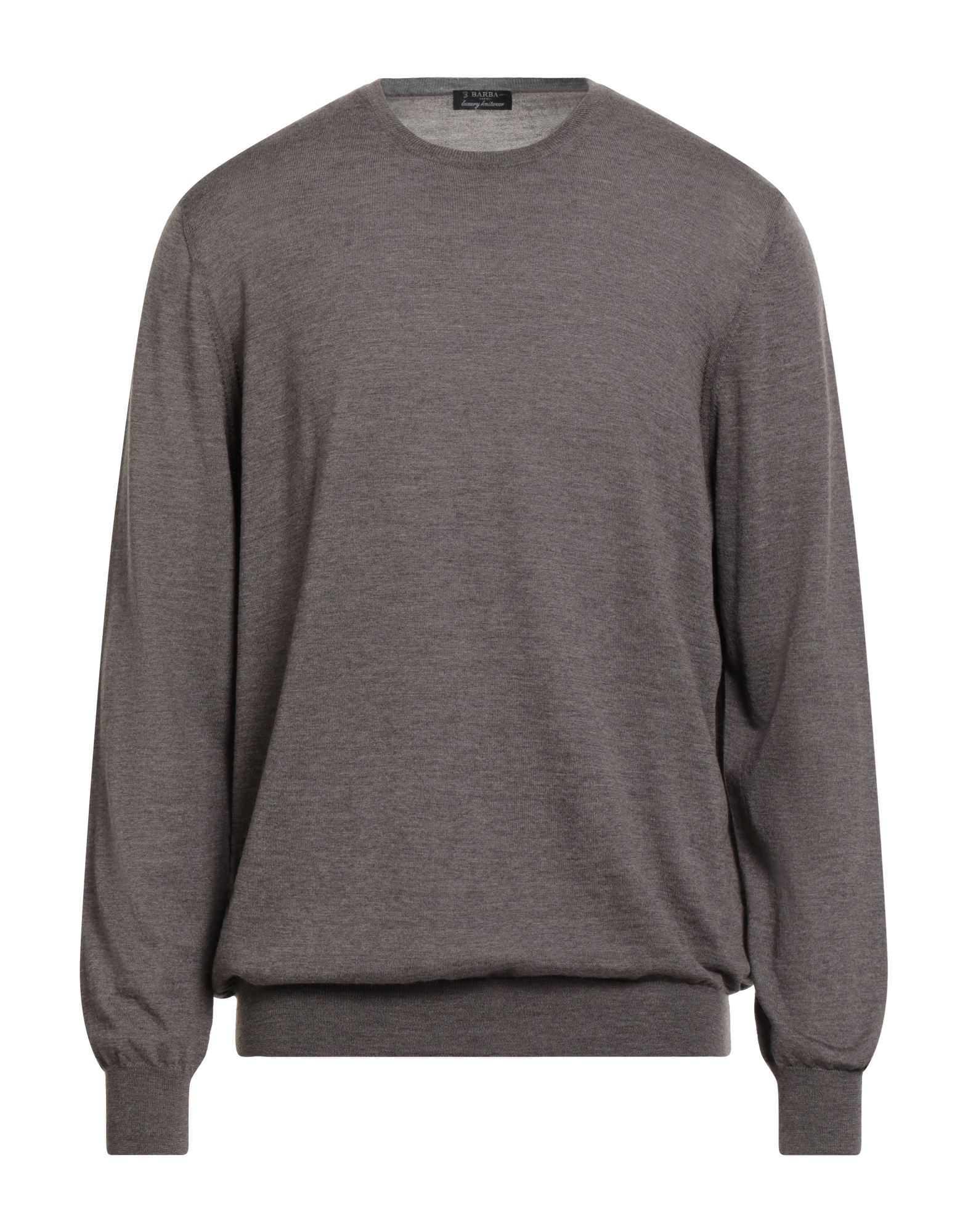 BARBA Napoli Pullover Herren Maulwurfsgrau von BARBA Napoli