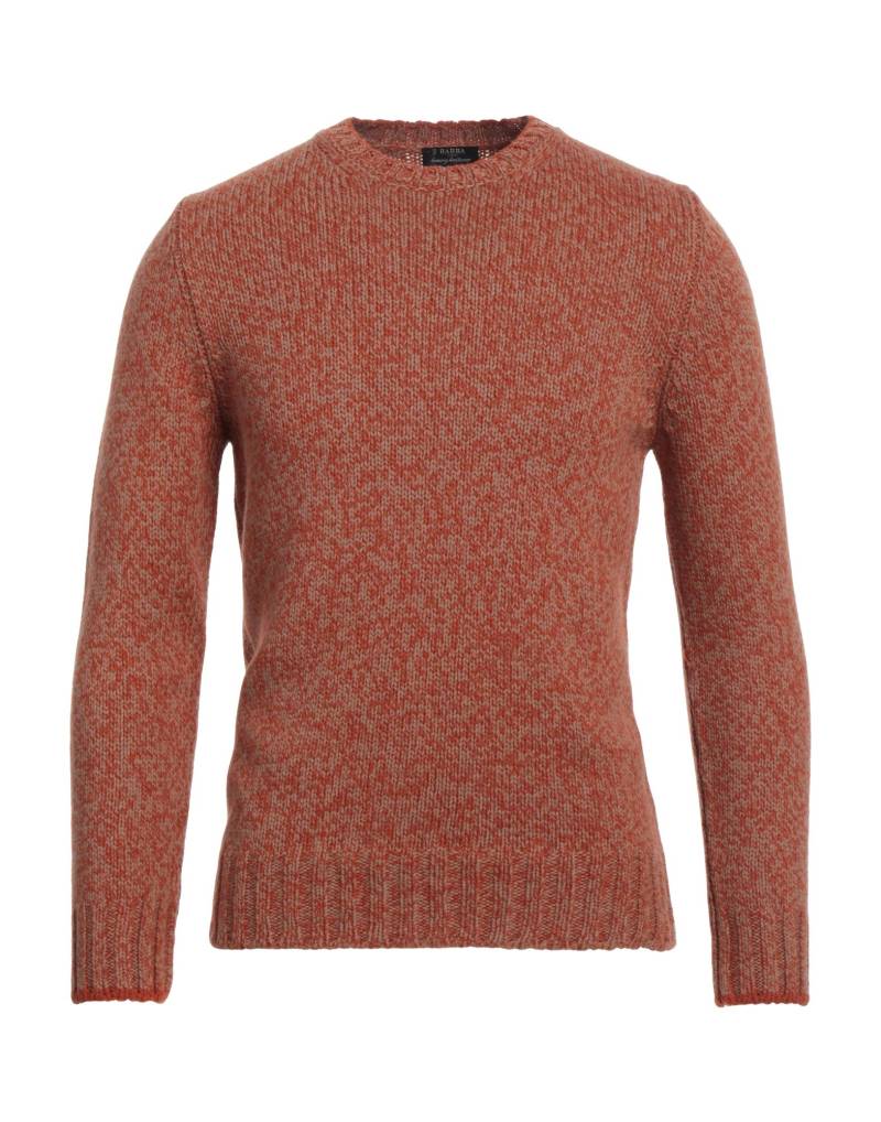 BARBA Napoli Pullover Herren Rostrot von BARBA Napoli