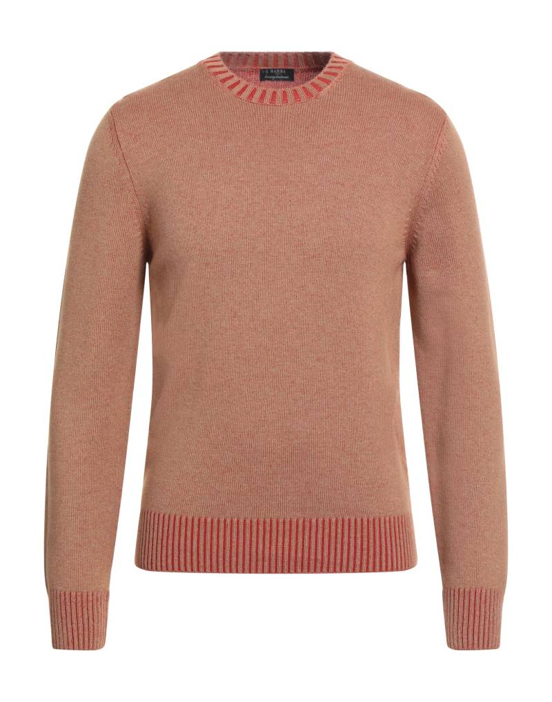 BARBA Napoli Pullover Herren Rostrot von BARBA Napoli