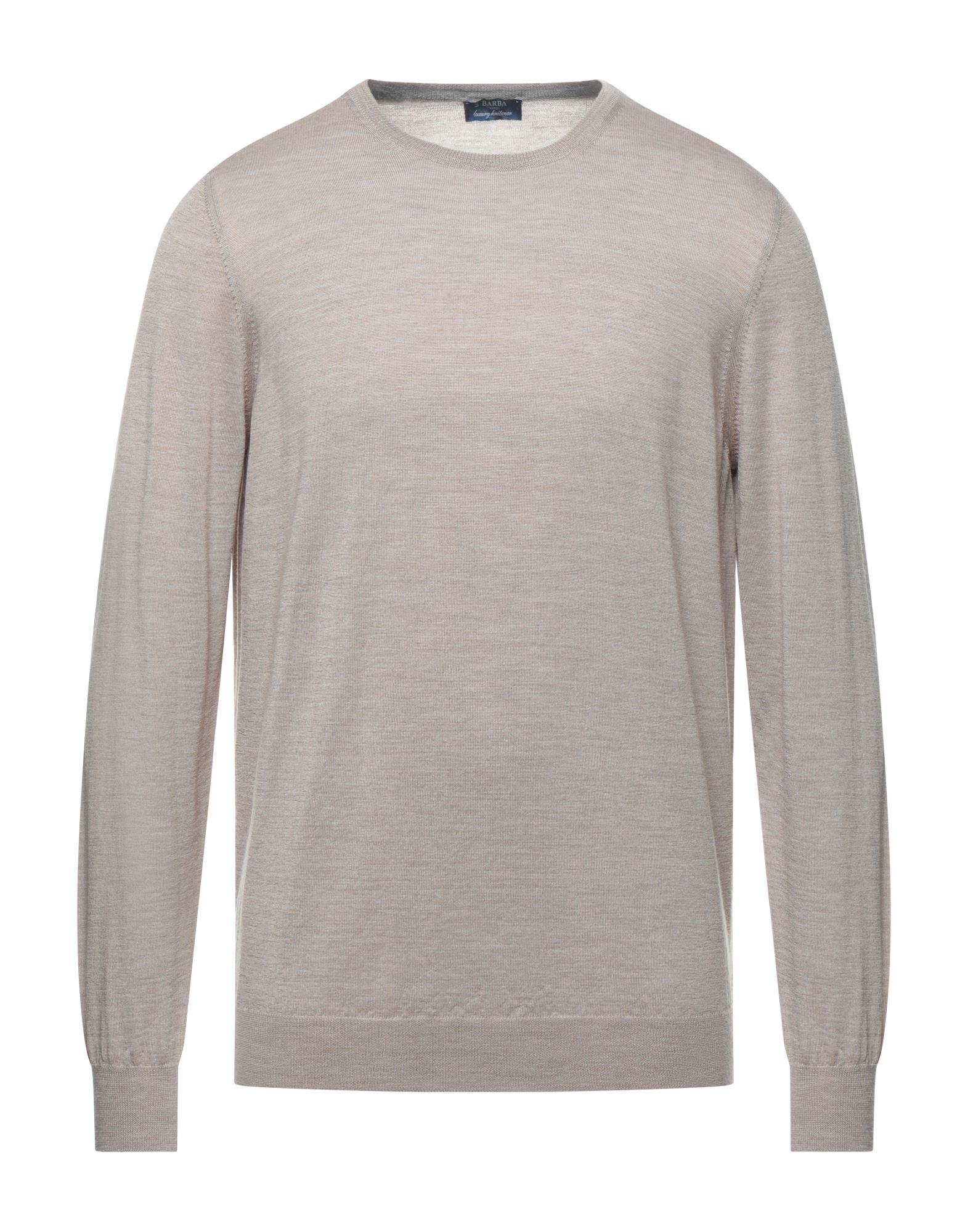 BARBA Napoli Pullover Herren Sand von BARBA Napoli