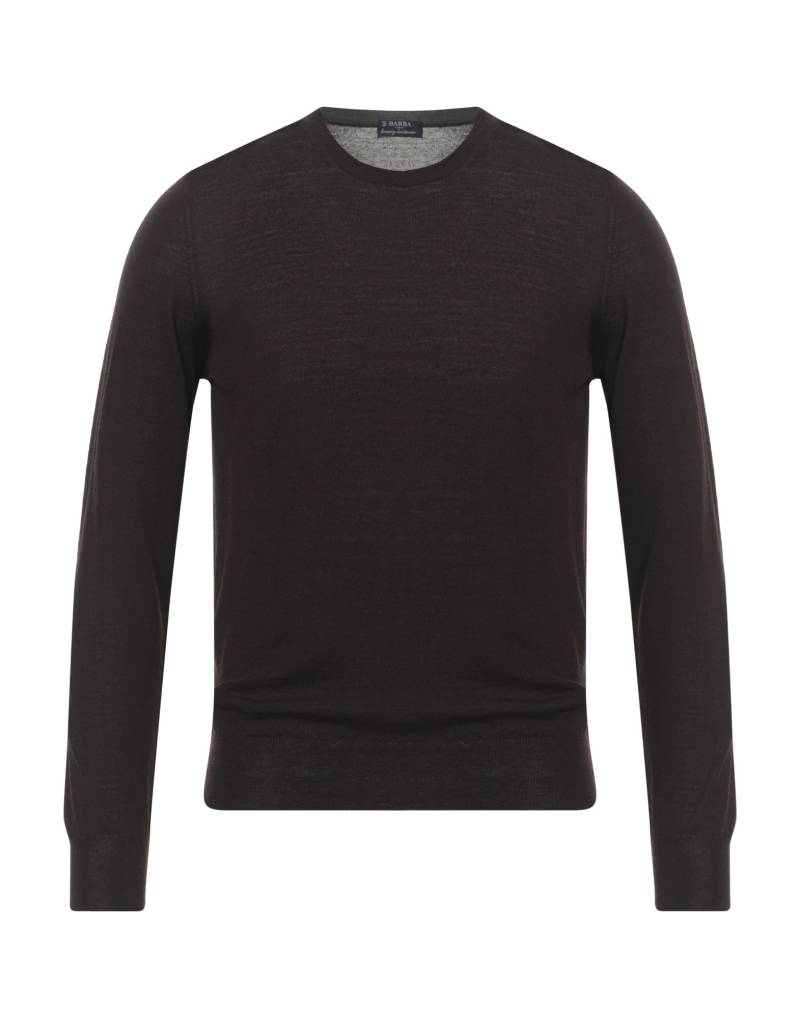 BARBA Napoli Pullover Herren Schokobraun von BARBA Napoli