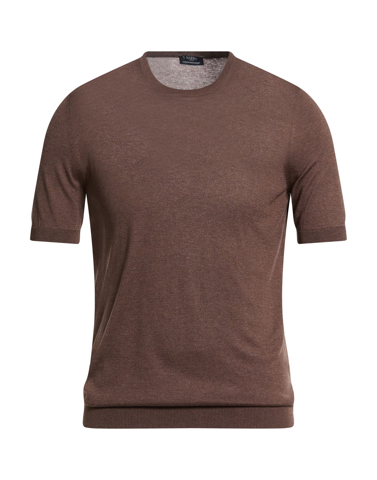 BARBA Napoli Pullover Herren Schokobraun von BARBA Napoli