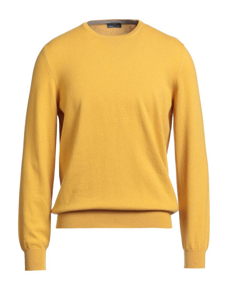 BARBA Napoli Pullover Herren Senf von BARBA Napoli