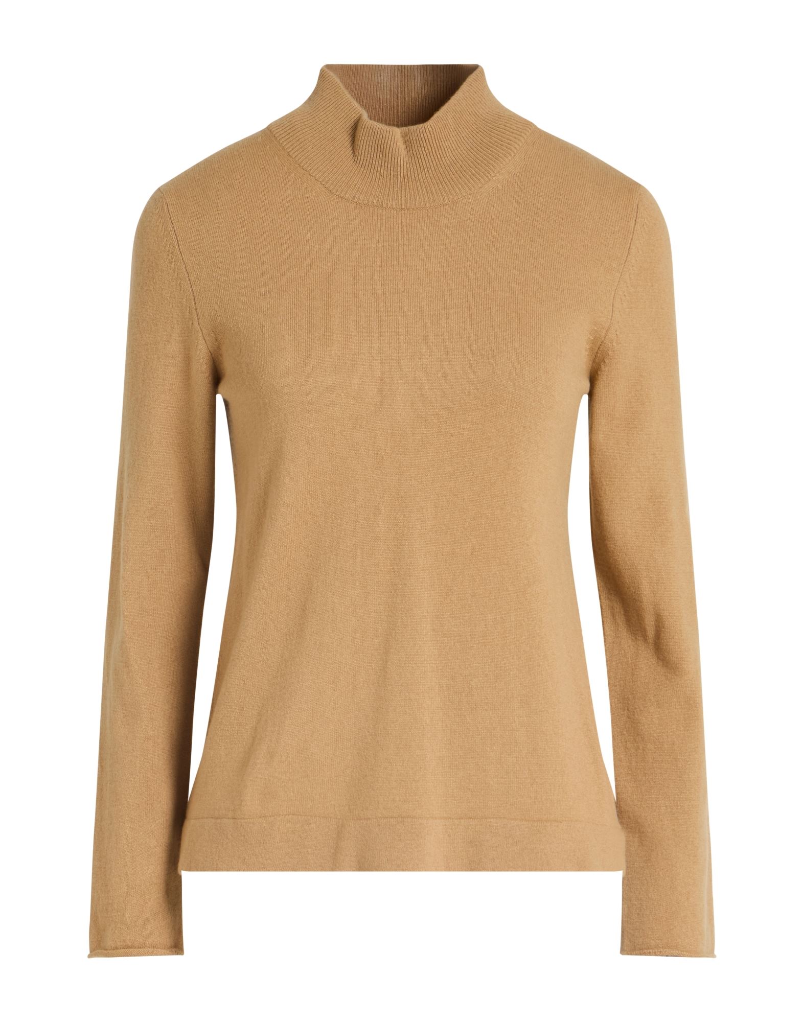 BARBA Napoli Rollkragenpullover Damen Sand von BARBA Napoli