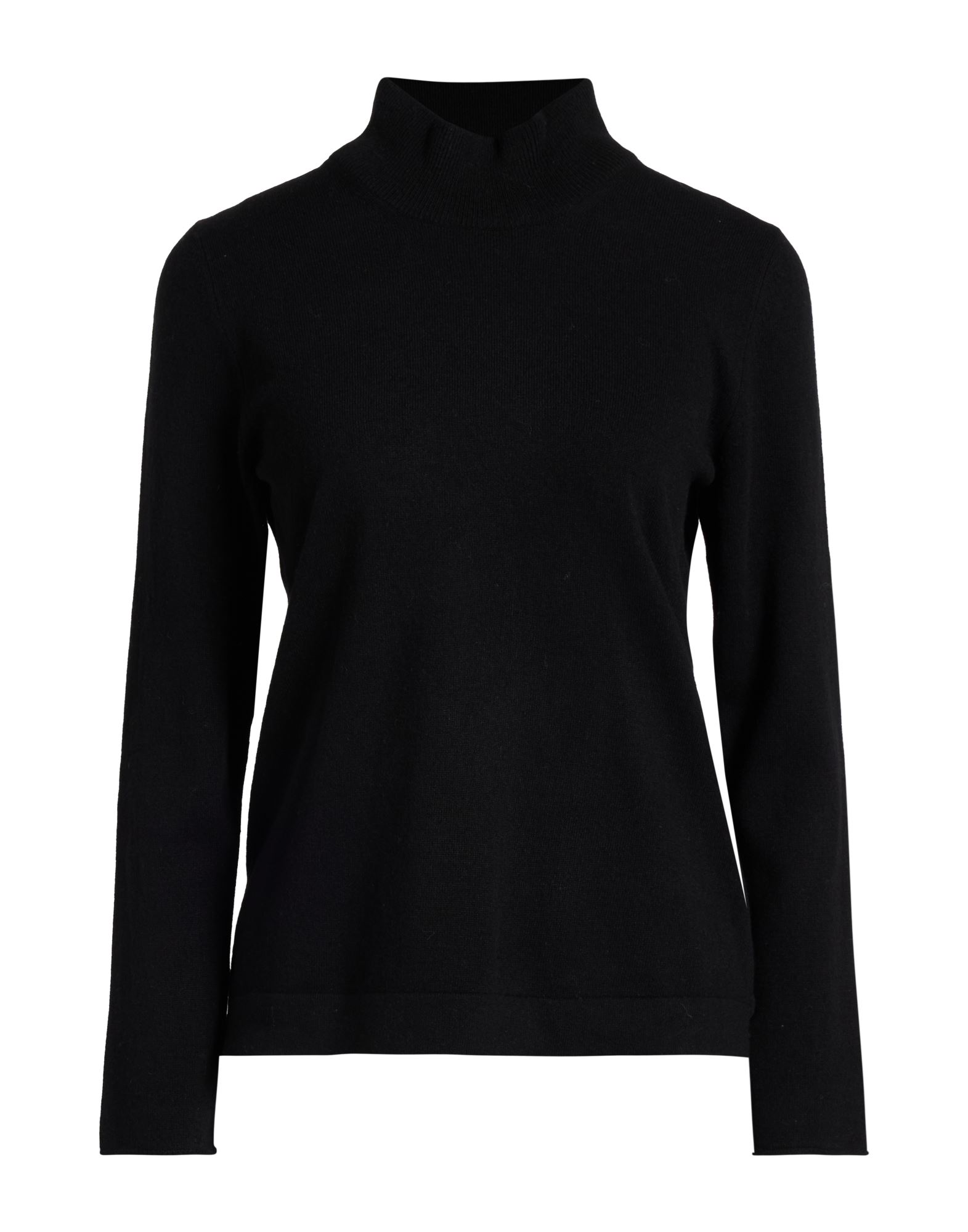 BARBA Napoli Rollkragenpullover Damen Schwarz von BARBA Napoli