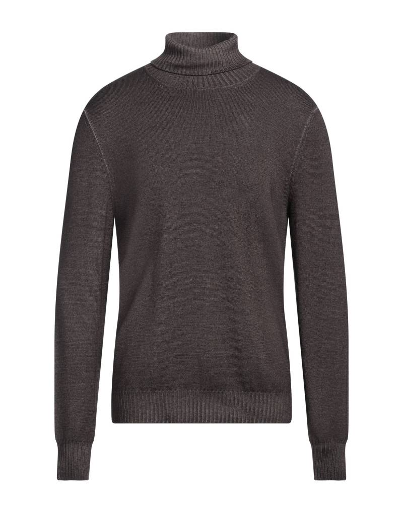 BARBA Napoli Rollkragenpullover Herren Dunkelbraun von BARBA Napoli