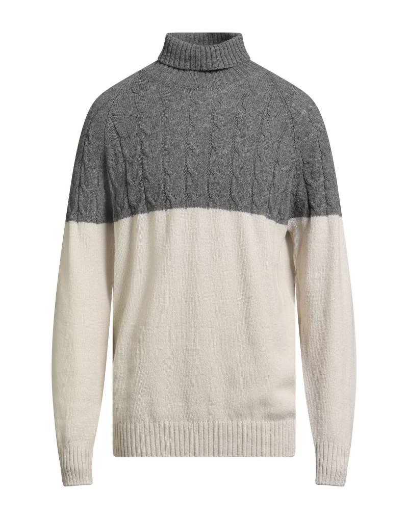 BARBA Napoli Rollkragenpullover Herren Grau von BARBA Napoli