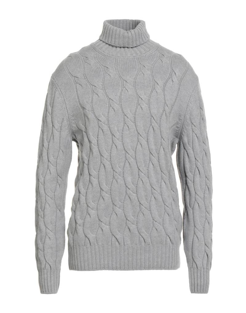 BARBA Napoli Rollkragenpullover Herren Hellgrau von BARBA Napoli