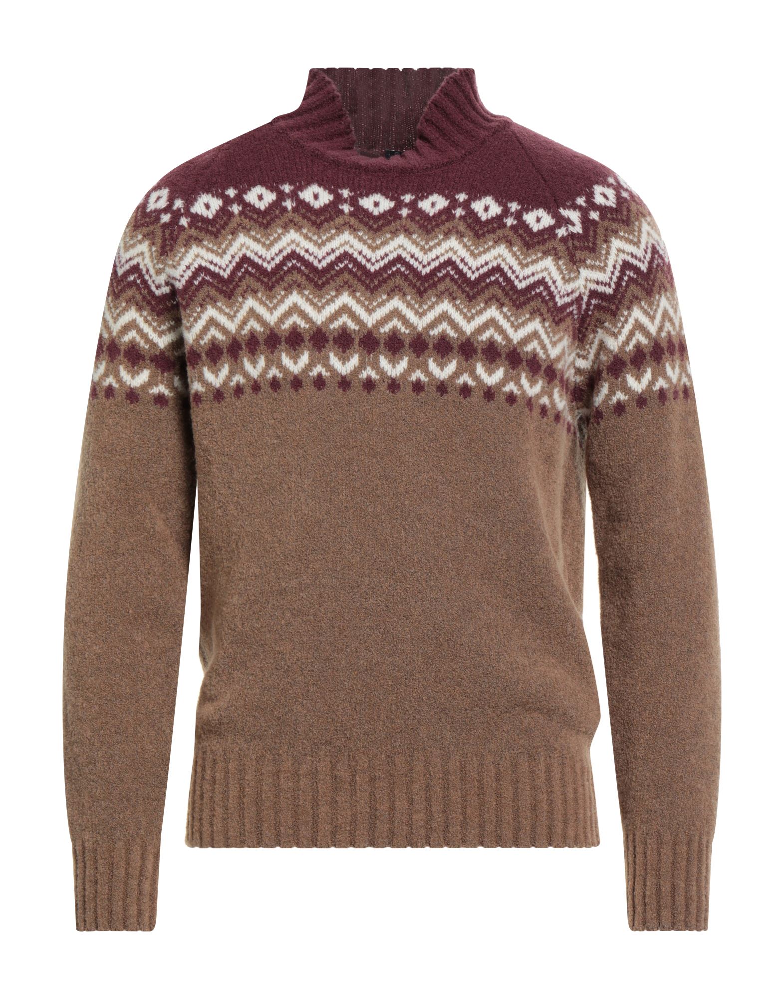 BARBA Napoli Rollkragenpullover Herren Kamel von BARBA Napoli