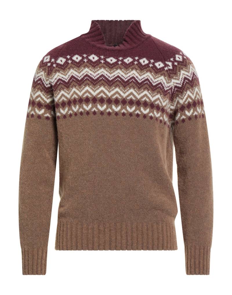 BARBA Napoli Rollkragenpullover Herren Kamel von BARBA Napoli