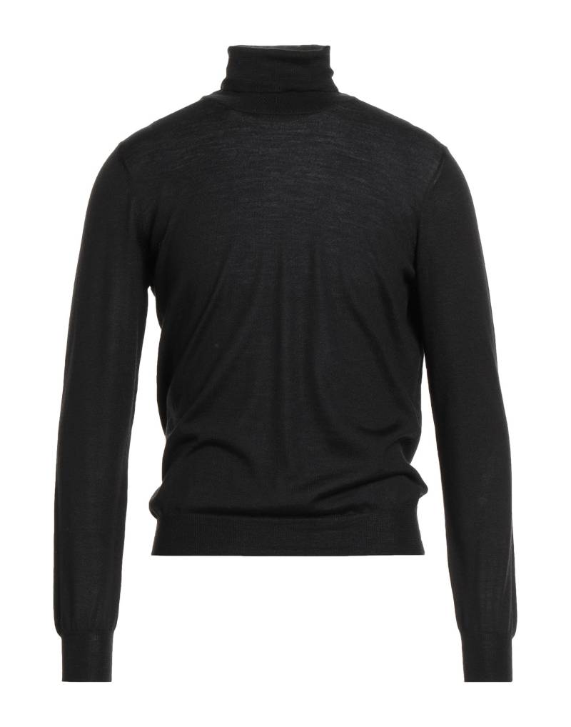 BARBA Napoli Rollkragenpullover Herren Schwarz von BARBA Napoli