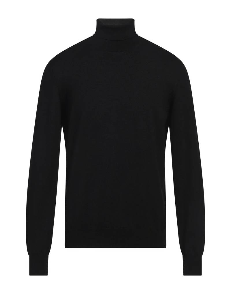 BARBA Napoli Rollkragenpullover Herren Schwarz von BARBA Napoli