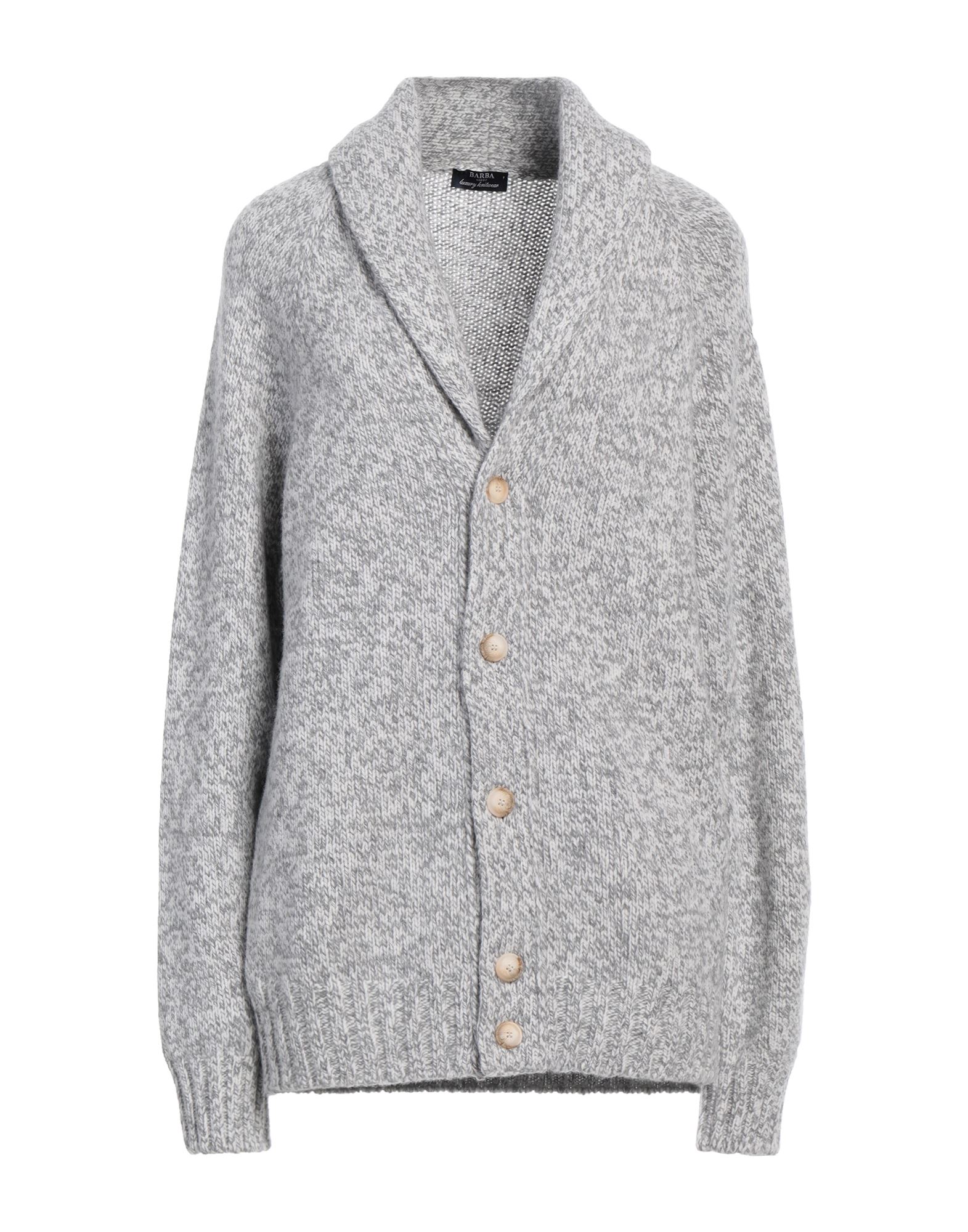 BARBA Napoli Strickjacke Damen Grau BARBA Napoli Strickjacke Damen Grau von BARBA Napoli