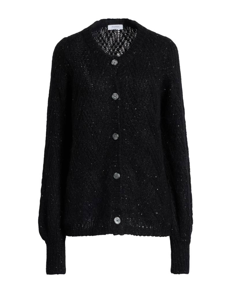 BARBA Napoli Strickjacke Damen Schwarz von BARBA Napoli