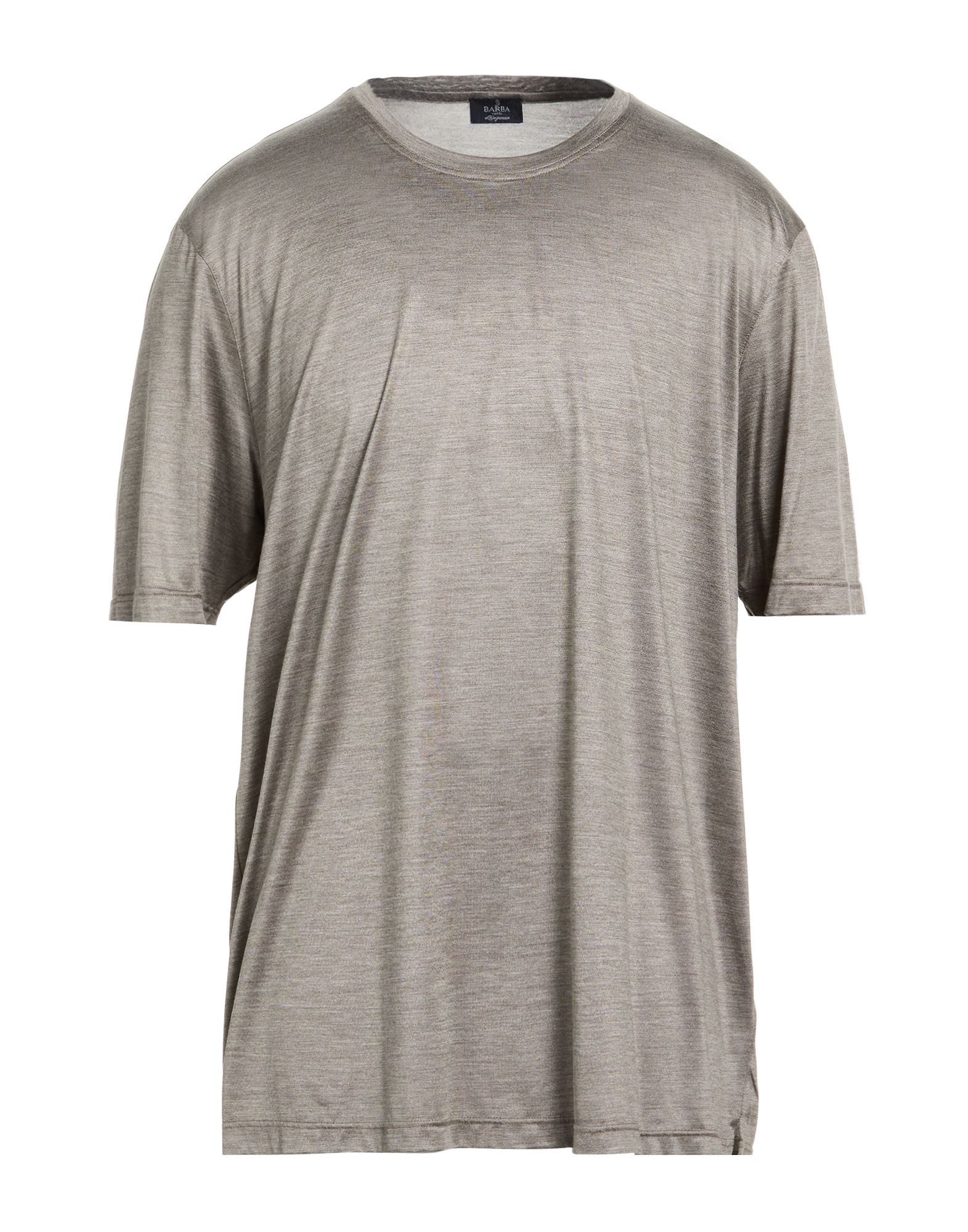 BARBA Napoli T-shirts Herren Maulwurfsgrau von BARBA Napoli